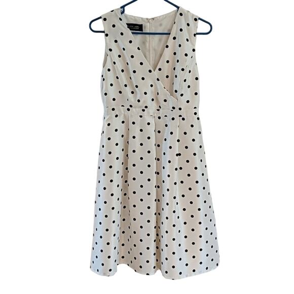 EUC Evan Picone Polka Dot Dress - Picture 1 of 8